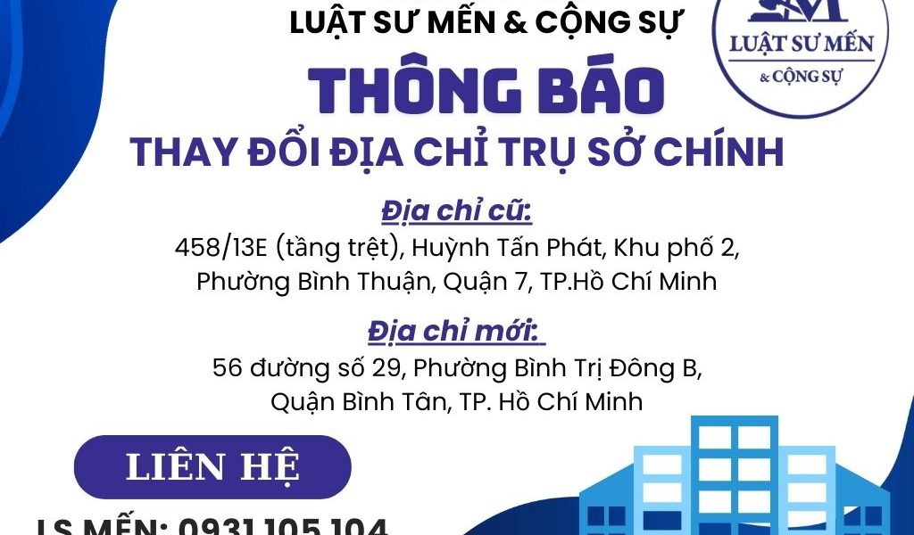 ĐỔI TRỤ SỞ